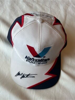 Vintage 90’s NASCAR Style SnapBack Hat Featuring a Signature and #6
